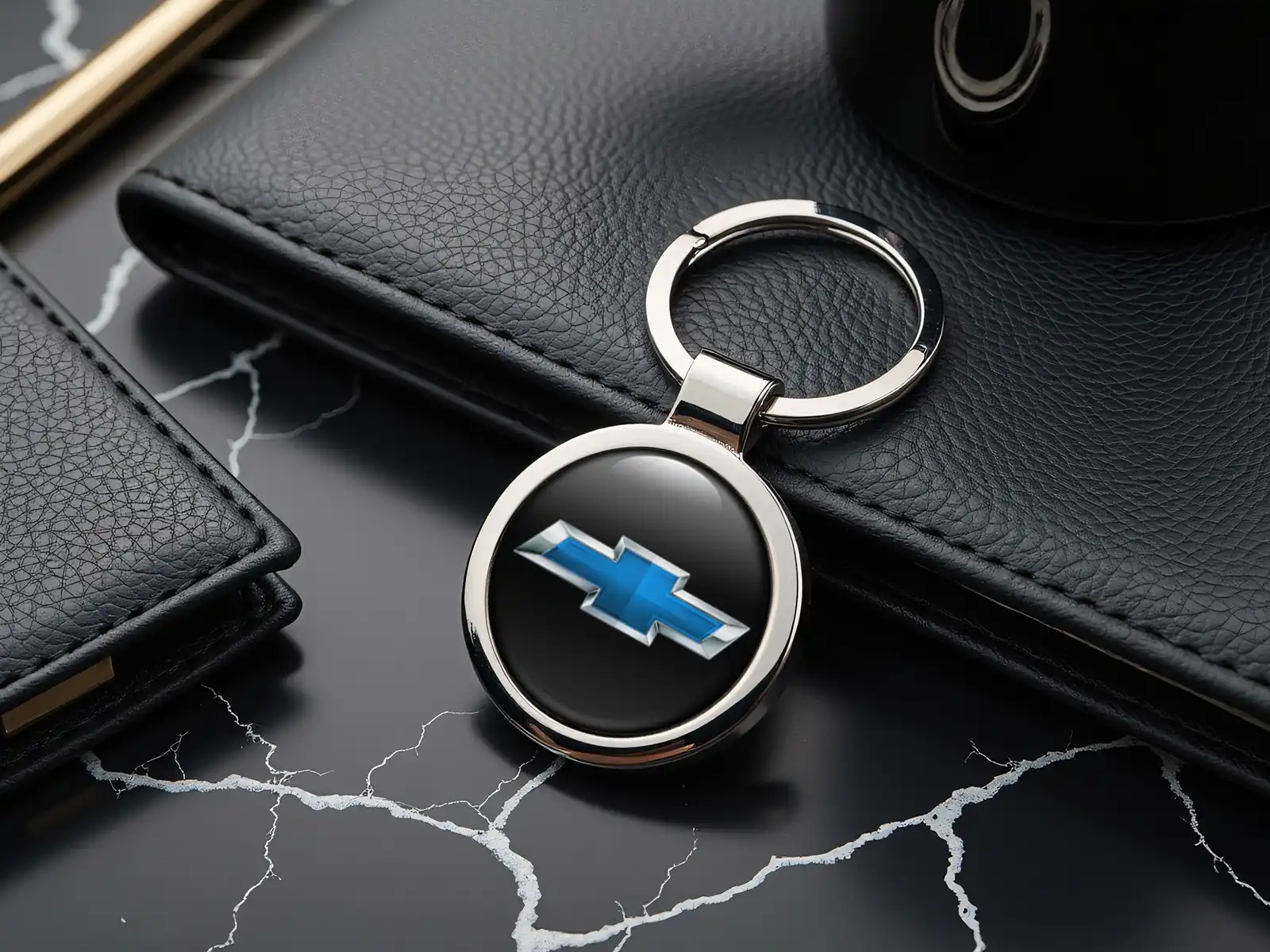 Chevrolet  Auto Schlüsselkette Rennstil Robust Metall
